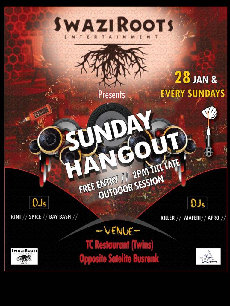 Sunday Hangout with SwaziRoots Pic